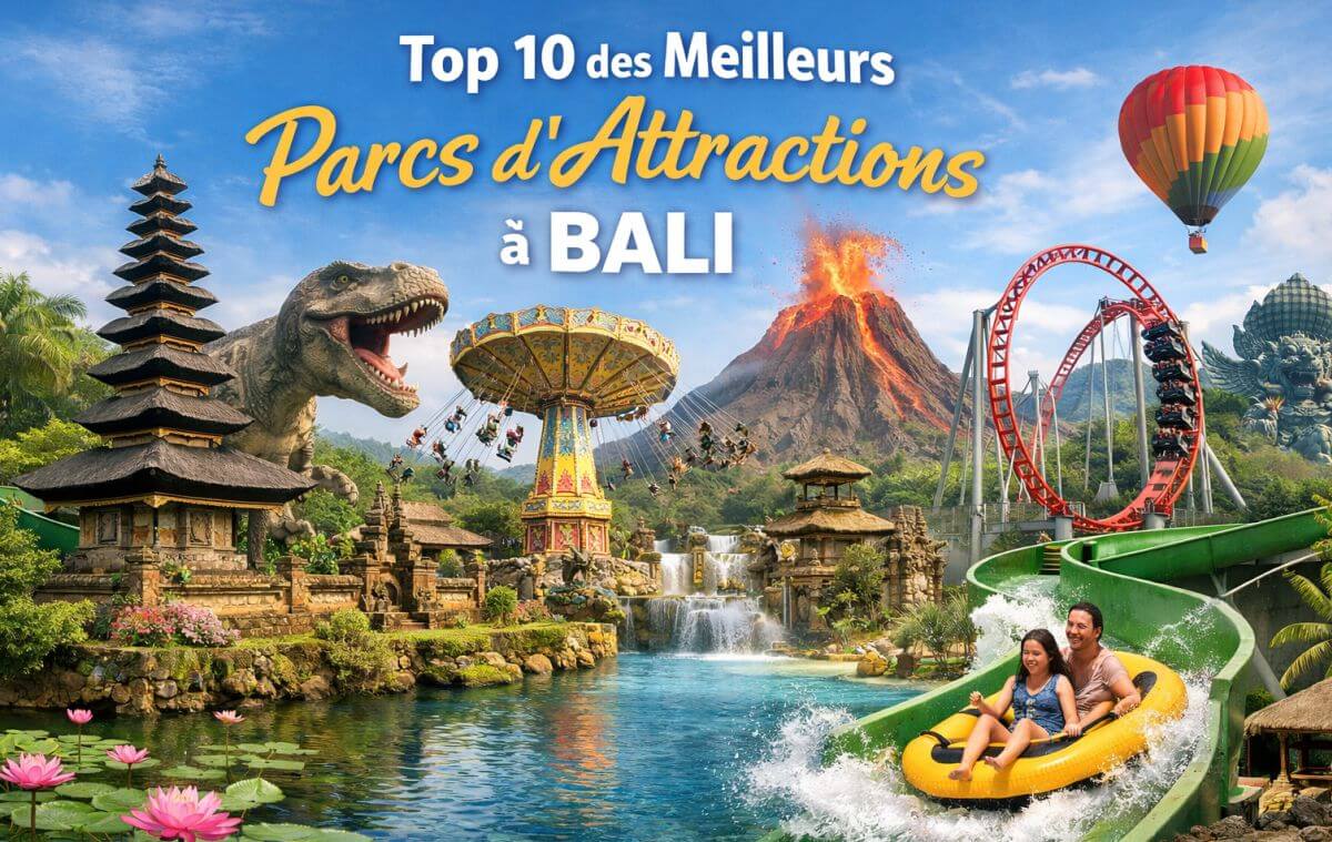 Top 10 des meilleurs parcs d'attractions à Bali en Indonésie