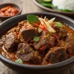 Rendang recette authentique du boeuf indonésien qui fait voyager les sens