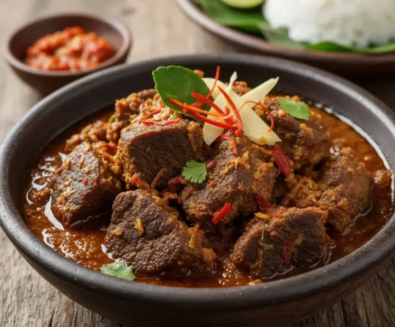 Rendang : recette authentique du boeuf indonésien qui fait voyager les sens