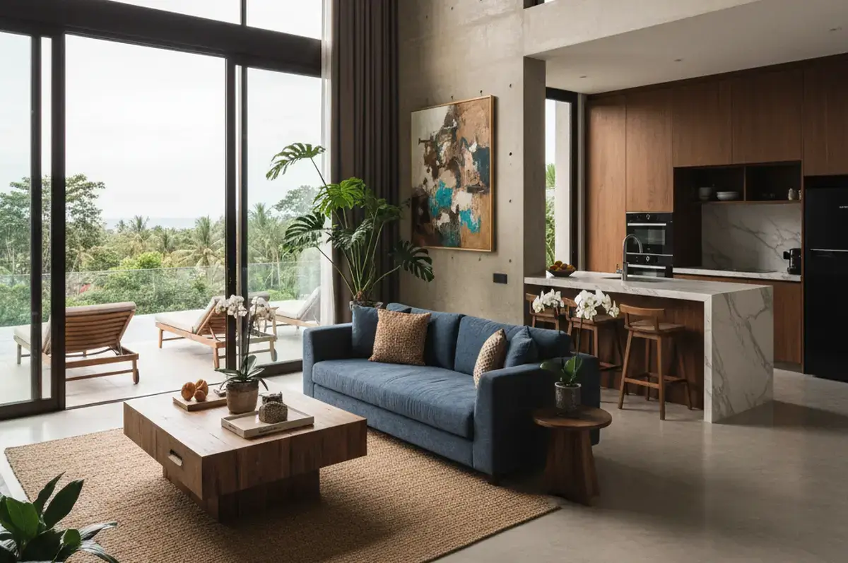 Prix d'un appartement en Indonésie : budgets détaillés par ville et surface